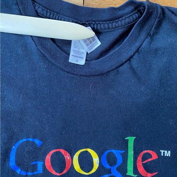 Genuine GOOGLE American Apparel Shirt Medium M - Picture 2 of 5